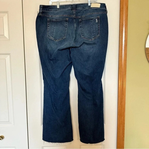 Slink Jeans Womens Curvy Bootcut Jeans - Picture 2 of 8